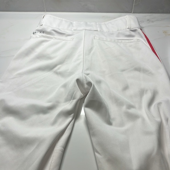 NWT white/red piping baseball pants and two other pairs of white/red pants - Picture 9 of 10